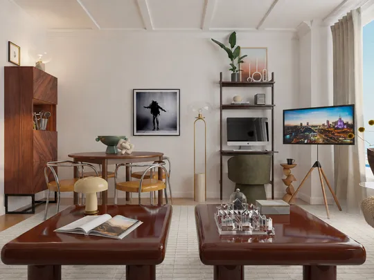 Living Room · Contemporary designed by Maria