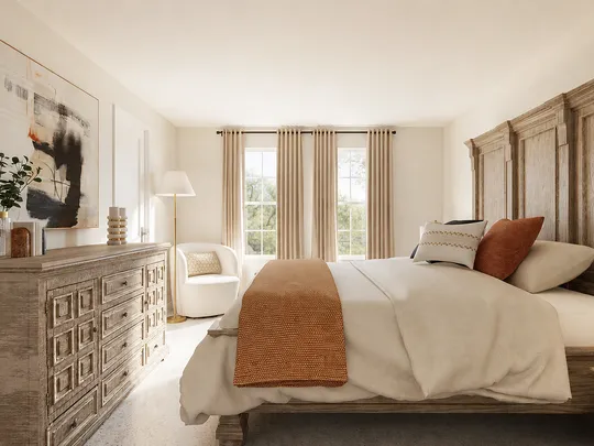 Bedroom designed by Júlia