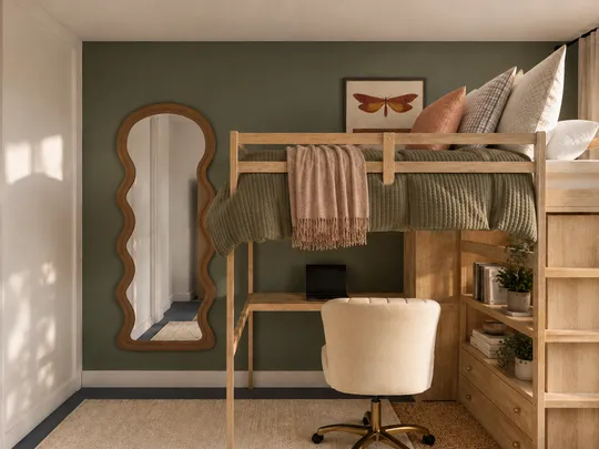 Bedroom designed by Valeria