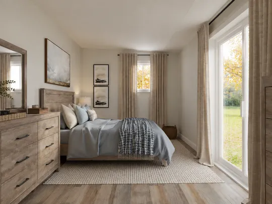 Bedroom · Organic Modern designed by Ivanna