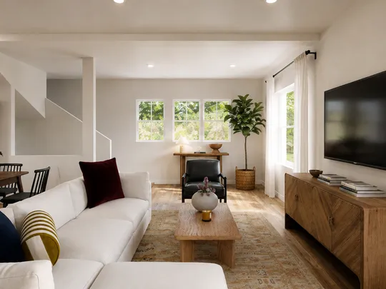 Living Room · Contemporary designed by Cami