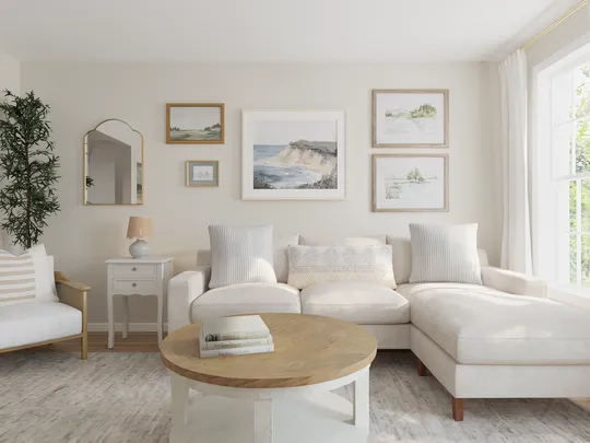 Living Room · Traditional Charm designed by Ariel