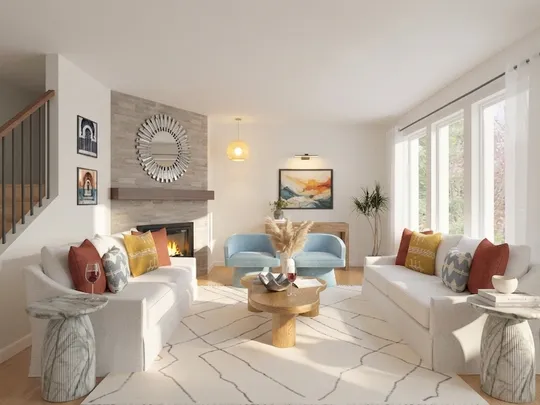 Living Room · Eclectic designed by Elisa