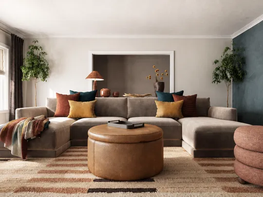 Living Room · Contemporary designed by Gabriela