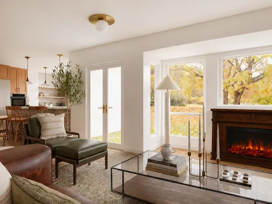 Living Room · Transitional designed by Anny