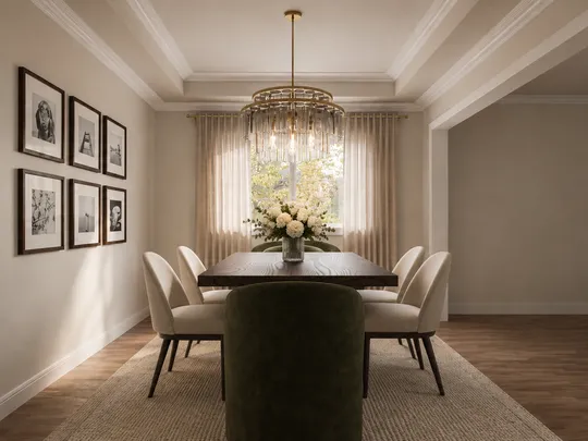 Dining Room designed by Dawn
