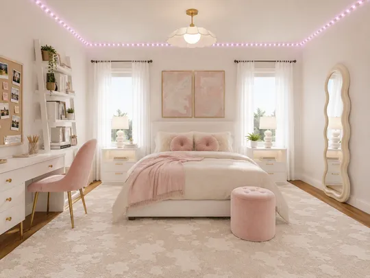 Bedroom designed by Amanda