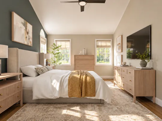 Bedroom · Contemporary designed by Paulina