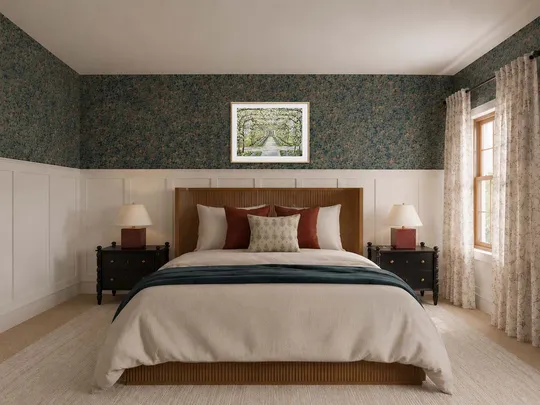 Bedroom designed by Christina