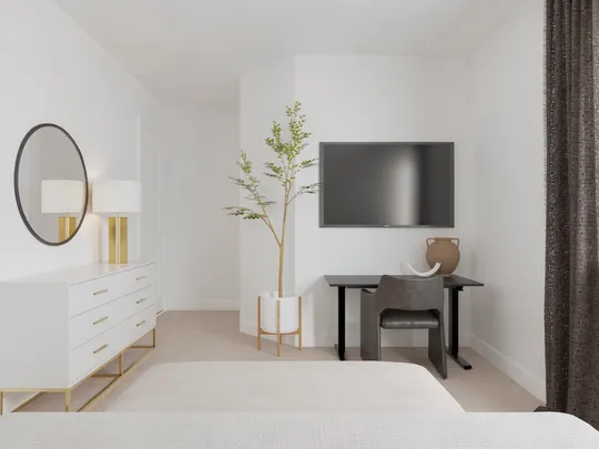 Bedroom · Contemporary designed by Brooke