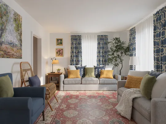 Living Room · Organic Modern designed by Ariel