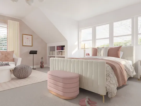 Bedroom · Contemporary designed by Emilee