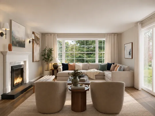 Living Room · Transitional designed by Diogo