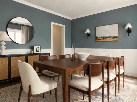 Dining Room · Midcentury Modern designed by Sarah