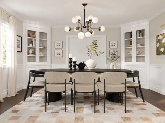 Dining Room · Contemporary designed by Montserrat