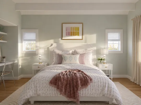 Bedroom designed by Amanda