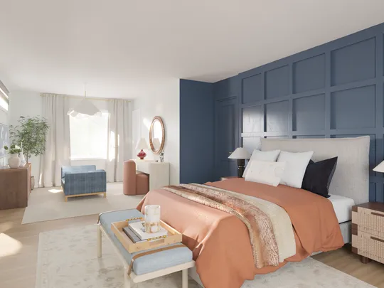 Bedroom designed by Michelle