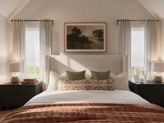 Bedroom designed by Amanda