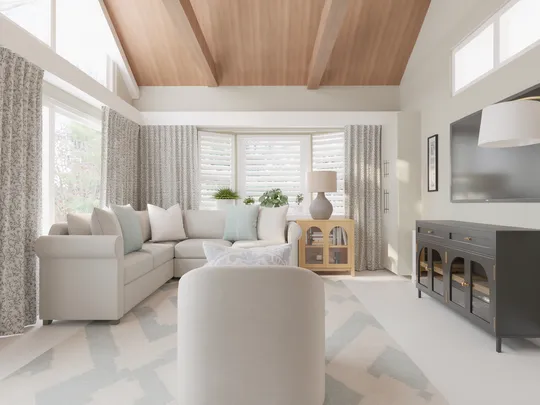 Living Room · Traditional Charm designed by Ariel