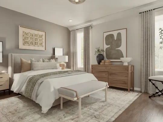 Bedroom designed by Paola