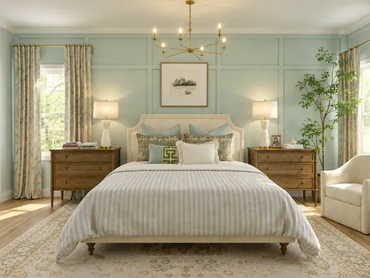 Bedroom designed by Megan