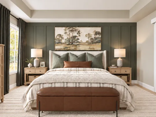 Bedroom · Warm Transitional designed by Jaime