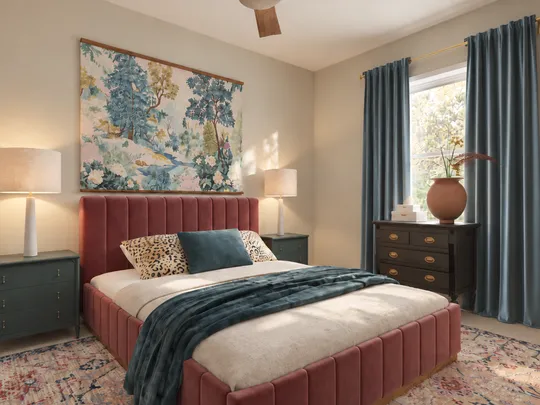 Bedroom designed by Amber