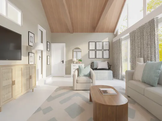 Living Room · Traditional Charm designed by Ariel