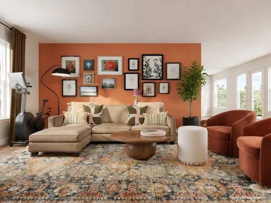 Living Room · Modern designed by Gabriela