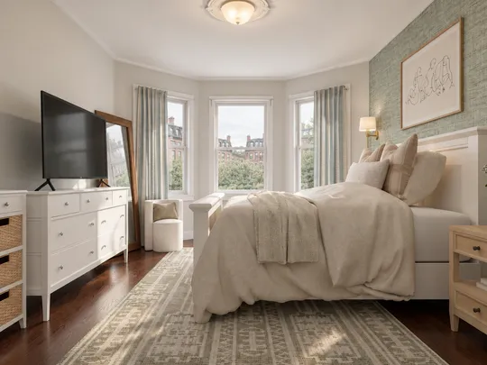 Bedroom · Parisian Modern designed by Ana