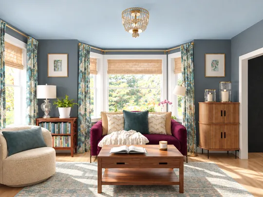 Living Room · Traditional Charm designed by Ariel