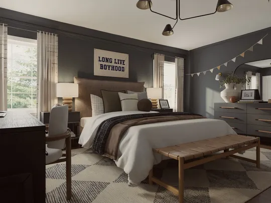 Bedroom designed by Paola