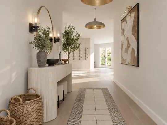 Entryway · Organic Modern designed by Ivanna