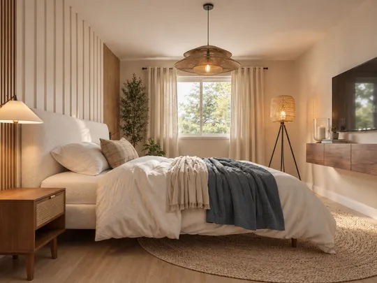 Bedroom designed by Alexandra