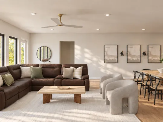 Living Room · Organic Modern designed by Cristina
