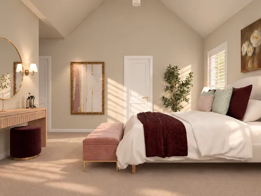 Bedroom designed by Lily