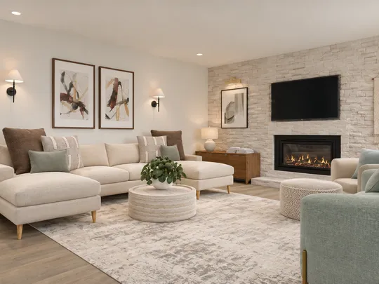 Living Room · Scandinavian designed by Ana