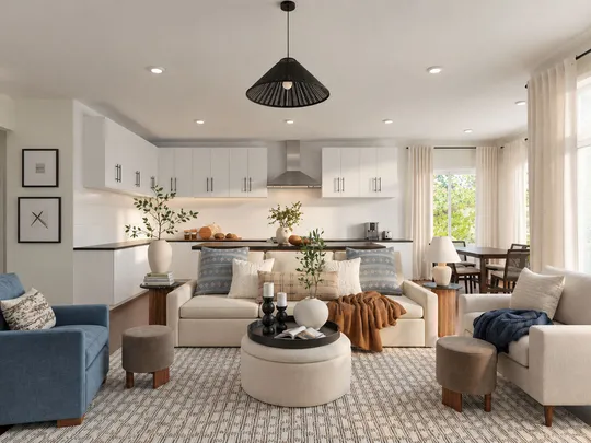 Living Room · Organic Modern designed by Montserrat