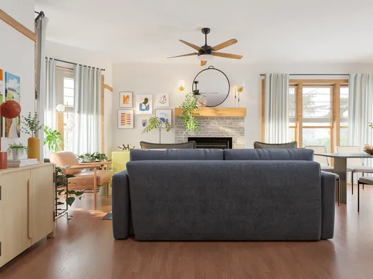 Living Room · Bohemian designed by Ceci