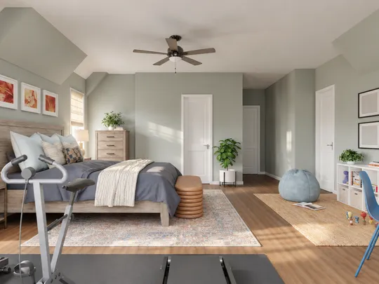 Playroom · Farmhouse designed by Julieta