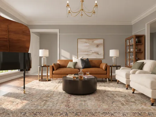 Living Room · Contemporary designed by Paulina