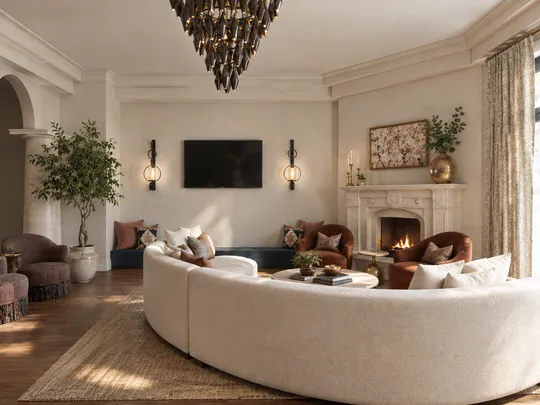 Living Room · Library designed by Christopher