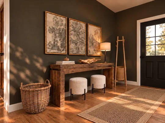 Entryway designed by David