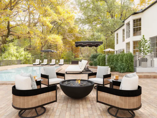 Outdoor Space designed by Lily