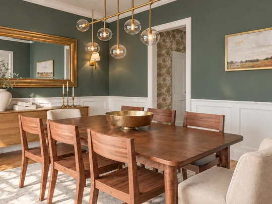 Dining Room · Midcentury Modern designed by Marcela