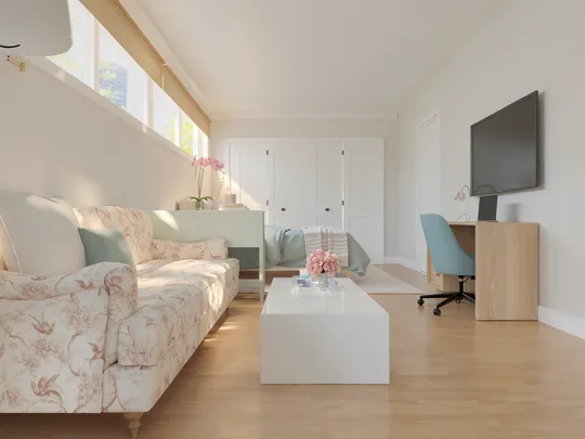 Bedroom · Modern Cottage designed by Abigail