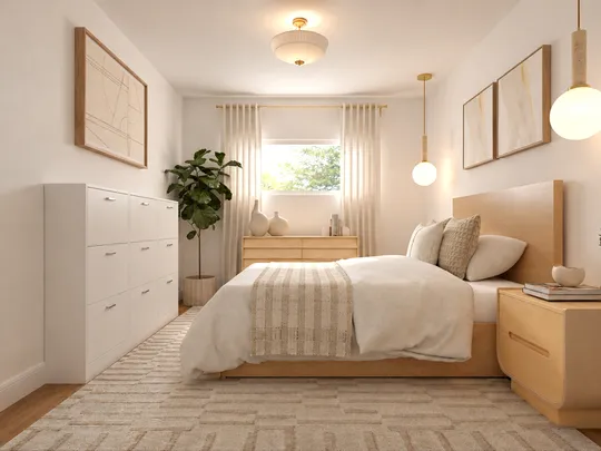 Bedroom designed by Emmanuel