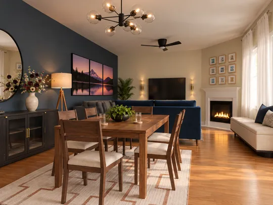 Living Room · Modern designed by Dayana