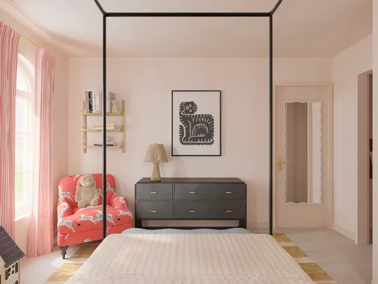 Bedroom designed by Andrea