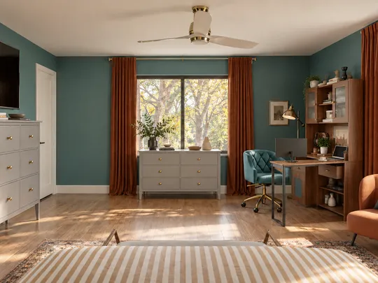 Bedroom designed by Valeria
